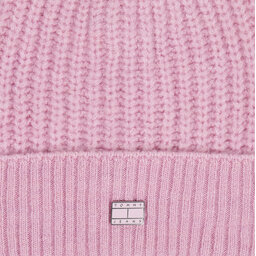 

Шапкa Tommy Jeans Tjw Cosy Knit Beanie AW0AW15462 French Orchid TOB, Рожевий