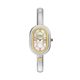 Fossil Годинник Fossil Sloan ES5455 Срібний