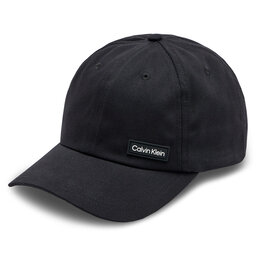 Calvin Klein Czapka z daszkiem Calvin Klein Elevated Patch K50K510487 Czarny