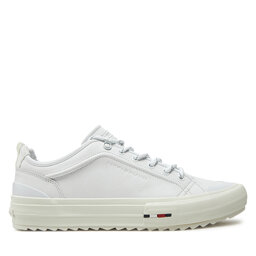 Tommy Hilfiger Sneakers Tommy Hilfiger Th Hi Vulc Cleat Low Lth FM0FM05452 Weiß