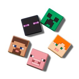 

Прикраса для взуття Crocs Minecraft 5 Pack 10011273 mix, Кольоровий