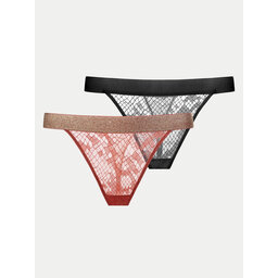 Dorina Dorina 2er-Set Stringtangas Vera FXST0008ME028 Bunt