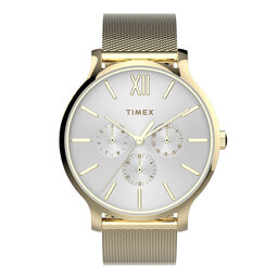 Timex Ročna ura Timex TW2T74600 Gold/Gold