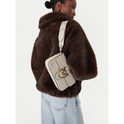 PINKO Handtasche PINKO Love One Mini Slouchy Fl Al 25-26 104340 A2OX Écru