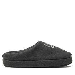 Tommy Hilfiger Bačkory Tommy Hilfiger Flag Warm Felt House Shoe FM0FM05227 Tmavomodrá