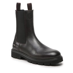 KARL LAGERFELD Боти тип челси KARL LAGERFELD KL11880 Dark Brown Lthr