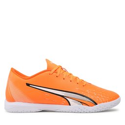 Puma Buty do piłki nożnej Puma Ultra Play It Ultra 107227 01 Pomarańczowy