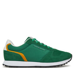 Tommy Hilfiger Laisvalaikio batai Tommy Hilfiger New Eva Runner Summer Nylon Pop FM0FM05427 Žalia