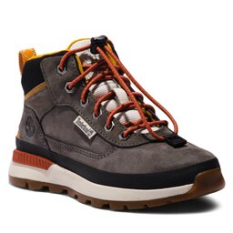 Timberland Μποτίνια Timberland Field Trekker Mid TB0A64G80331 Md Grey Nubuck w Red