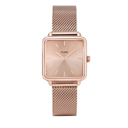 

Годинник Cluse La Tétragone CW0101207009 Mesh Full Rose Gold Colou, Рожевий