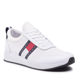 Tommy Jeans Sportcipő Tommy Jeans Flexi Runner EM0EM00959 White YBR