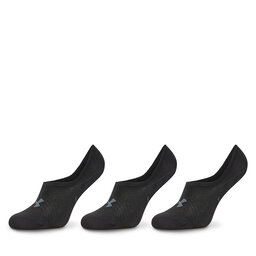 Under Armour Set od 3 para unisex visokih čarapa niskih čarapa Under Armour Breathe Lite 1370075 Crna