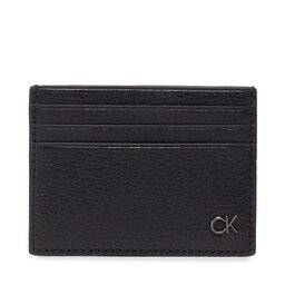 Calvin Klein Etui pentru carduri Calvin Klein Ck Pebble Cardholder 6Cc K50K508519 BAX