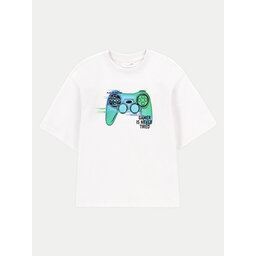 Coccodrillo Coccodrillo T-Shirt WC4143202GBK Λευκό Regular Fit
