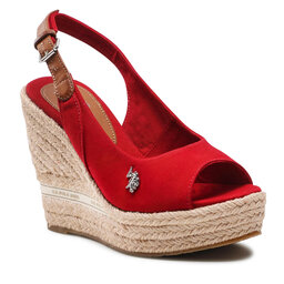 U.S. Polo Assn. Espadrilles U.S. Polo Assn. Aylin005a AYLIN005W/2C3 Red