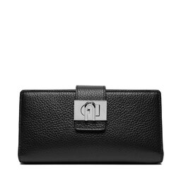 Furla Velká dámská peněženka Furla 1927 Continental Wallet Bifold Soft WP00425-HSF000-O6000-1007 Černá