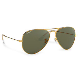 Ray-Ban Solglasögon Ray-Ban Aviator 0RB3025 Gold/Green