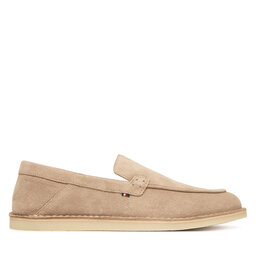 Tommy Hilfiger Mokassins Tommy Hilfiger Stitchdown FM0FM05782 Beige