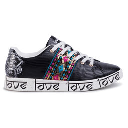

Снікерcи Desigual Cosmic Exotic Indian 20SSKP26 2000, Чорний