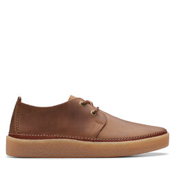 Clarks Półbuty Clarks Clarkwood Low 26176866 Brązowy