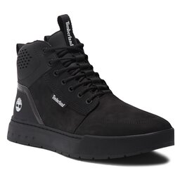 Timberland Schnürschuhe Timberland Maple Grove Sport Mid TB0A2DJQ0011 Black Nubuck