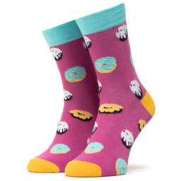 Dots Socks Hohe Unisex-Socken Dots Socks DTS-SX-420-F Violett