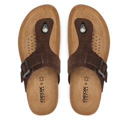 Geox Zehentrenner Geox U Sandal Ghita D U159VD 00032 C6024 Braun