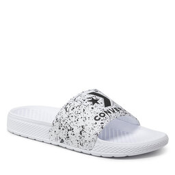 Converse Șlapi Converse All Star Slide Slip A01173C White/Black/White