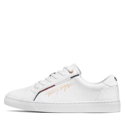 

Снікерcи Tommy Hilfiger Signature Sneaker FW0FW06322 White YBR, Білий