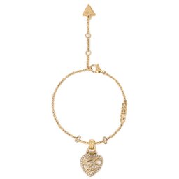 

Браслет Guess Heart Cage JUBB03 100JW YG, Позолота жовтого кольору