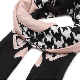 

Хустка Liu Jo Foulard Heart P/De P 2F3131 T0300 Nero 22222, Чорний