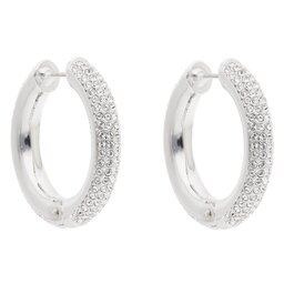 

Сережки Swarovski Dextera 5651392 Cre/Rhs, Срібний