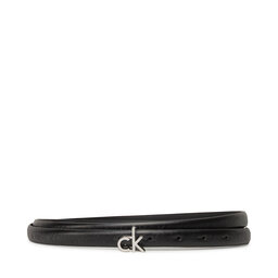 Calvin Klein Ζώνη Γυναικεία Calvin Klein Ck Buckle Skinny Belt 1.5_Mono K60K612933 Μαύρο