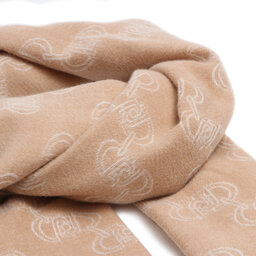 

Шаль Liu Jo Stola Jacquard Logo 2F3079 T0300 Cammello 00070, Бежевий