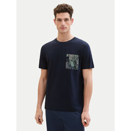 Tom Tailor Tom Tailor Majica 1040945 Mornarsko modra Regular Fit