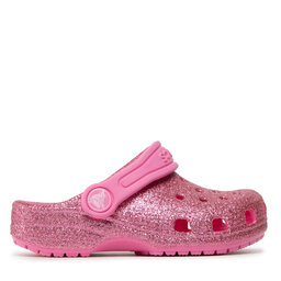 

Шльопанці Crocs Classic Glitter Clog T 206992 Pink Lemonade, Рожевий