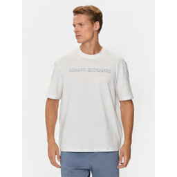 Armani Exchange Armani Exchange T-Shirt 6DZTBD ZJ3VZ 1116 Λευκό Regular Fit