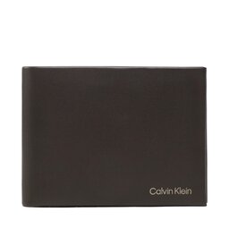 Calvin Klein Didelė Vyriška Piniginė Calvin Klein Ck Concise Trifold 10Cc W/Coin L K50K510600 BAW