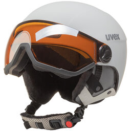 Uvex Шлем для сноуборда Uvex Hlmt 400 Visor Style S5662151005 White Mat