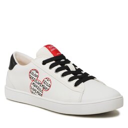 Geox Сникърси Geox J Kathe G. D J35EUD-00085 C0404 D White/Black