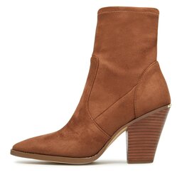 

Ботильйони MICHAEL Michael Kors Dover Heeled Bootie 40F3DOHE5S Luggage, Коричневий