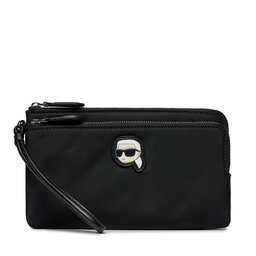 KARL LAGERFELD Дамски портфейл KARL LAGERFELD 235W3240 Black A999
