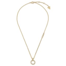 Guess Ogrlica Guess Circle Lights JUBN03 159JW YG