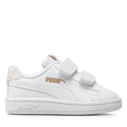 

Снікерcи Puma Smash V2 Metallics V Inf 386199 01 Puma White/Puma Team Gold, Білий