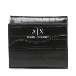 

Мале жіноче портмоне Armani Exchange 948530 3F784 00020 Nero, Чорний
