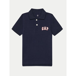 Gap Gap Poloshirt 843607-00 Dunkelblau Regular Fit