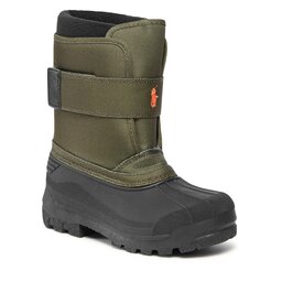 Polo Ralph Lauren Cizme de zăpadă Polo Ralph Lauren RF104287 S OLIVE NYLON/BLACK W/ ORANGE PP