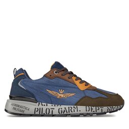 

Снікерcи Aeronautica Militare 232SC214CT3228 Blu/Dark Grey 94456, Cиній