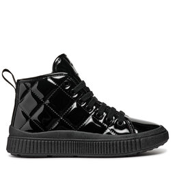 Geox Sneakersy Geox J Laquinny Girl J46M3B 000HH C9999 M Černá