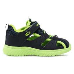 

Босоніжки KangaRoos Kl-Rock Lite Ev 02058 000 4303 Dk Navy/Lime Mono, Cиній